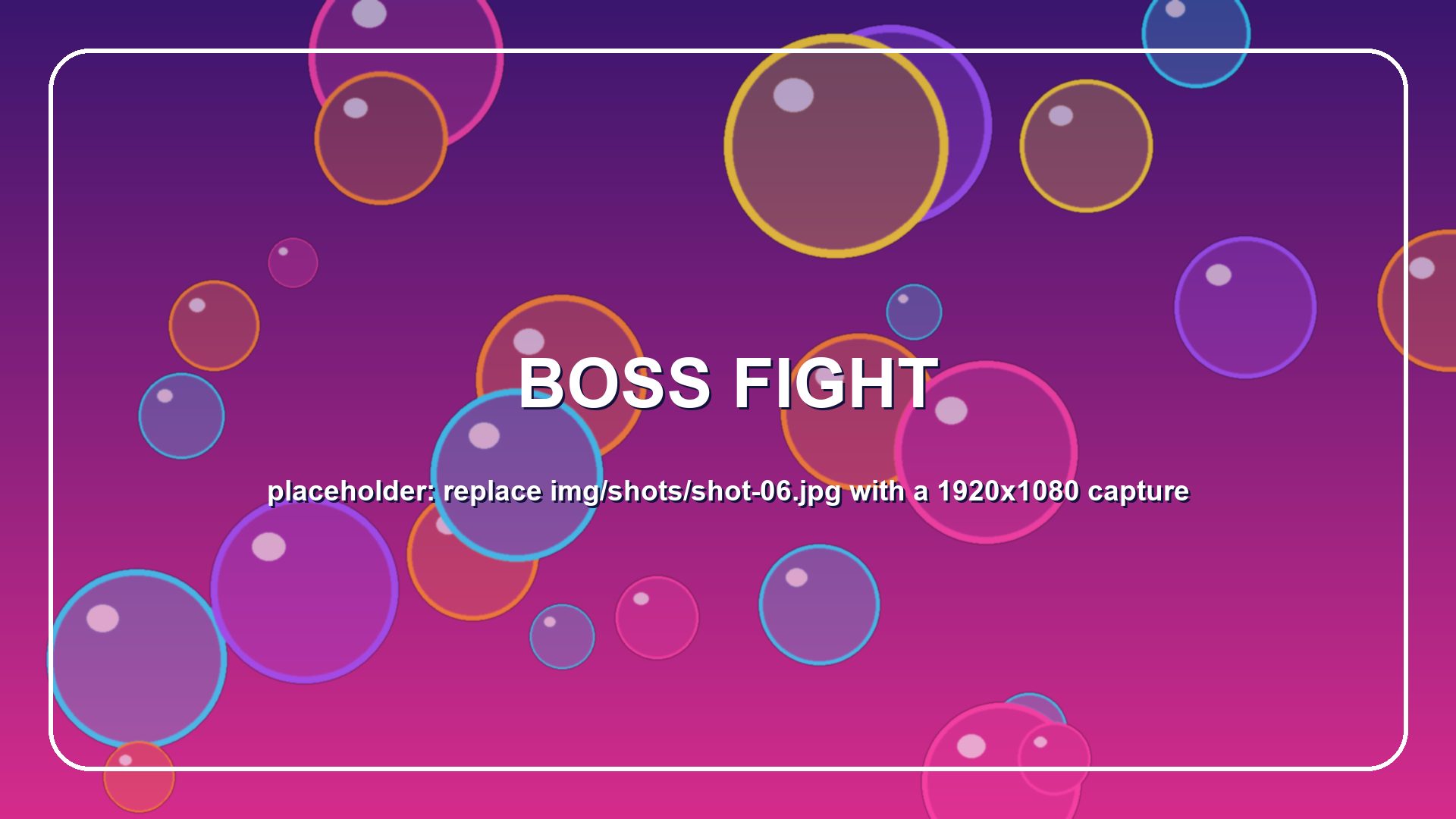 A boss fight